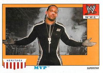 2008 Topps Heritage IV WWE #39 MVP  Front