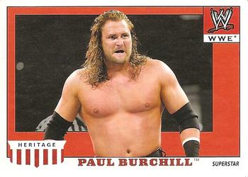 2008 Topps Heritage IV WWE #40 Paul Burchill  Front