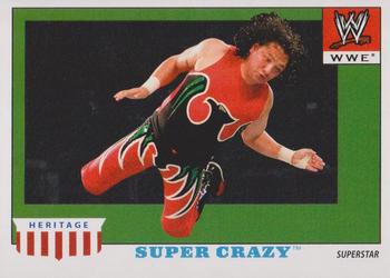 2008 Topps Heritage IV WWE #48 Super Crazy  Front