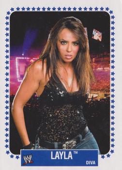 2008 Topps Heritage IV WWE #63 Layla  Front