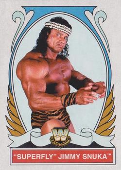 2008 Topps Heritage IV WWE #82 Superfly Jimmy Snuka  Front