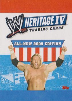 2008 Topps Heritage IV WWE #90 Checklist  Front