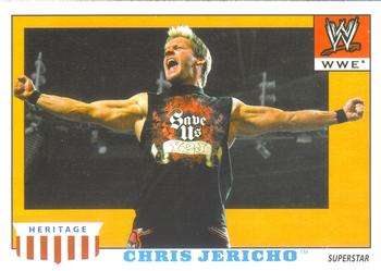 2008 Topps Heritage IV WWE #9 Chris Jericho  Front