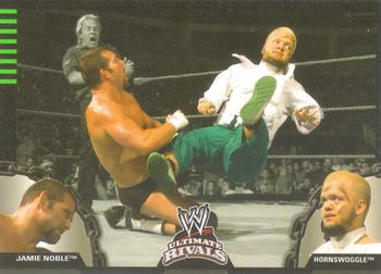 2008 Topps WWE Ultimate Rivals #17 Jamie Noble vs. Hornswoggle  Front