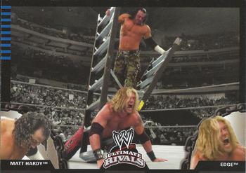 2008 Topps WWE Ultimate Rivals #31 Matt Hardy vs. Edge  Front