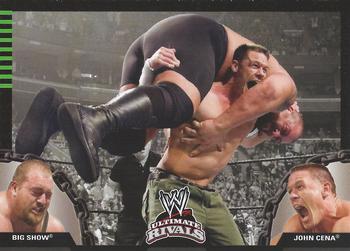 2008 Topps WWE Ultimate Rivals #35 Big Show vs. John Cena  Front