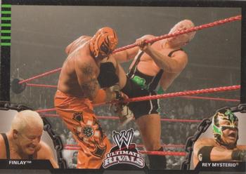 2008 Topps WWE Ultimate Rivals #14 Finlay vs. Rey Mysterio  Front