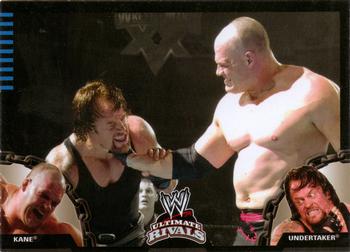 2008 Topps WWE Ultimate Rivals #26 Kane vs. Undertaker  Front