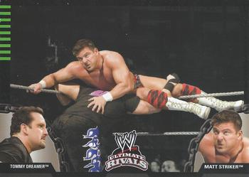 2008 Topps WWE Ultimate Rivals #33 Tommy Dreamer vs. Matt Striker  Front