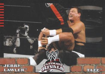 2008 Topps WWE Ultimate Rivals #57 Jerry Lawler vs. Tazz  Front