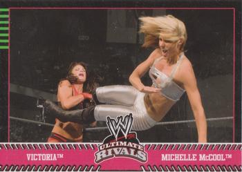 2008 Topps WWE Ultimate Rivals #70 Victoria vs. Michelle McCool  Front