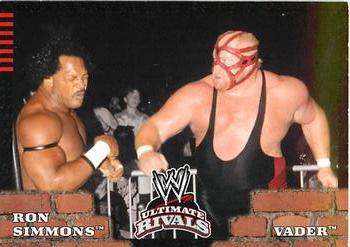 2008 Topps WWE Ultimate Rivals #79 Ron Simmons vs. Vader  Front