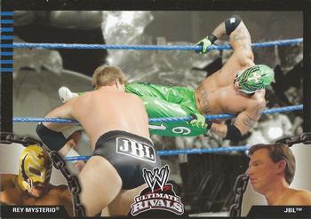 2008 Topps WWE Ultimate Rivals #60 Rey Mysterio vs. JBL  Front
