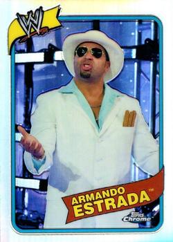 2008 Topps Chrome Heritage III WWE - Refractors #26 Armando Estrada  Front