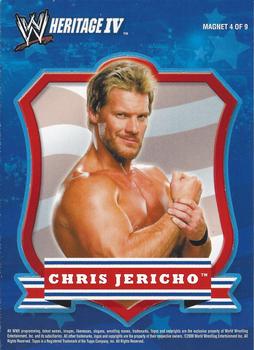 2008 Topps Heritage IV WWE - Magnets #4 Chris Jericho  Front