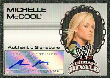 2008 Topps WWE Ultimate Rivals - Autographs #NNO Michelle McCool  Front