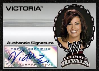 2008 Topps WWE Ultimate Rivals - Autographs #NNO Victoria  Front