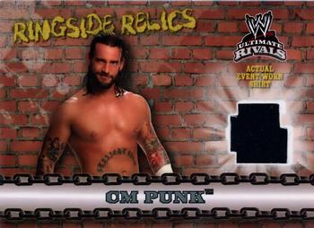 2008 Topps WWE Ultimate Rivals - Relics #NNO CM Punk  Front
