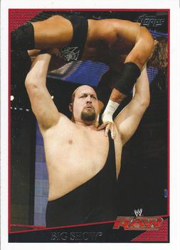 2009 Topps WWE #12 Big Show  Front