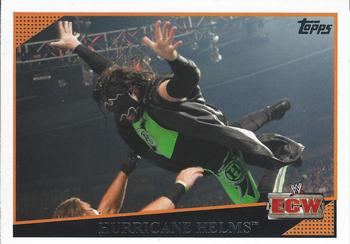 2009 Topps WWE #1 Hurricane Helms  Front