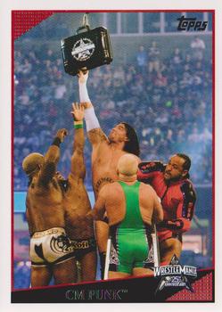 2009 Topps WWE #79 CM Punk  Front