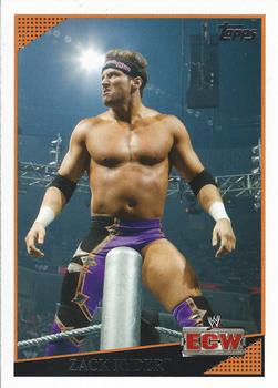 2009 Topps WWE #73 Zack Ryder  Front
