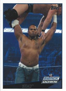 2009 Topps WWE #75 Shad Gaspard  Front