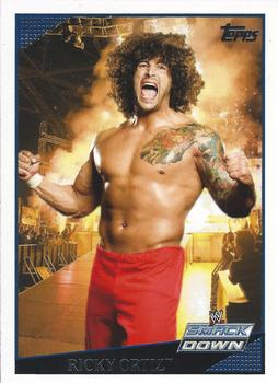 2009 Topps WWE #76 Ricky Ortiz  Front