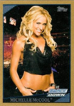 2009 Topps WWE - Gold #10 Michelle McCool  Front