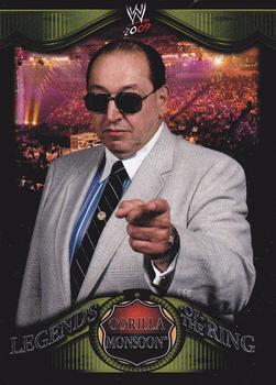 2009 Topps WWE - Legends of the Ring #19 Gorilla Monsoon  Front