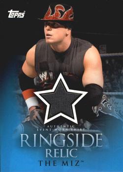 2009 Topps WWE - Ringside Relics #NNO The Miz (looking left)  Front