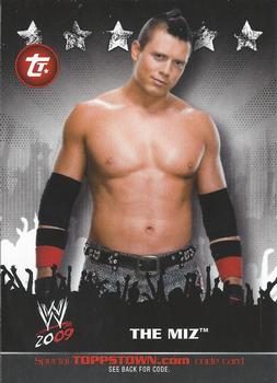 2009 Topps WWE - ToppsTown #TT28 The Miz  Front