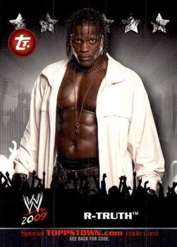 2009 Topps WWE - ToppsTown #TT24 R-Truth  Front