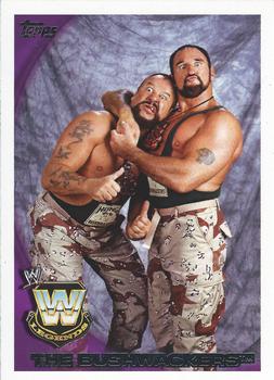 2010 Topps WWE #101 The Bushwhackers Front