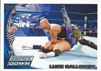 2010 Topps WWE #10 Luke Gallows  Front