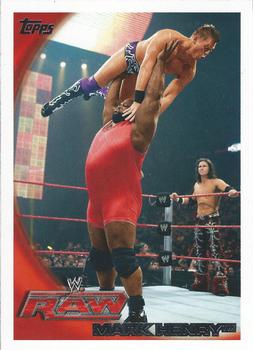 2010 Topps WWE #18 Mark Henry  Front