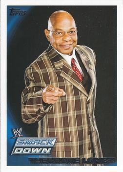 2010 Topps WWE #21 Theodore Long  Front