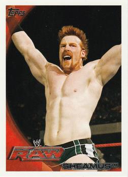 2010 Topps WWE #55 Sheamus  Front