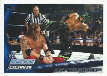 2010 Topps WWE #50 Rey Mysterio  Front