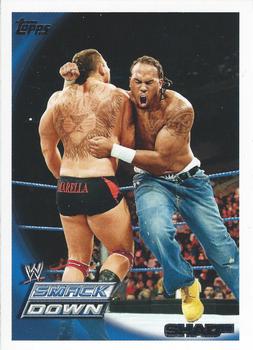 2010 Topps WWE #53 Shad  Front