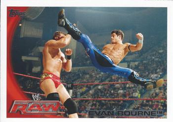 2010 Topps WWE #57 Evan Bourne  Front