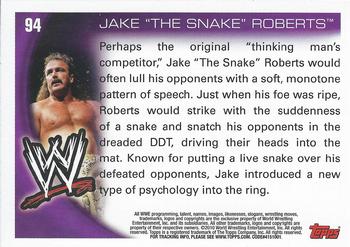 2010 Topps WWE #94 Jake 