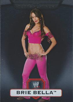 2010 Topps Platinum WWE #123 Brie Bella  Front