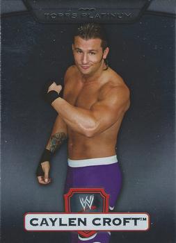 2010 Topps Platinum WWE #124 Caylen Croft  Front