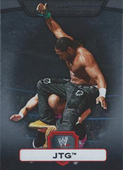 2010 Topps Platinum WWE #20 JTG  Front