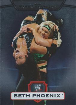 2010 Topps Platinum WWE #24 Beth Phoenix  Front