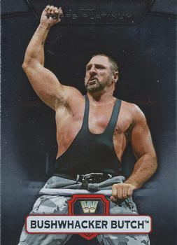2010 Topps Platinum WWE #35 Bushwhacker Butch  Front