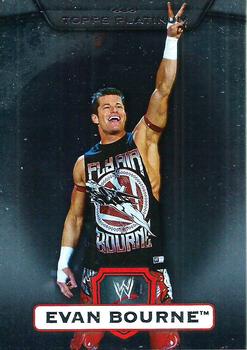 2010 Topps Platinum WWE #21 Evan Bourne  Front