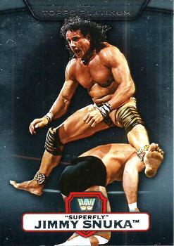 2010 Topps Platinum WWE #27 Jimmy Superfly Snuka  Front