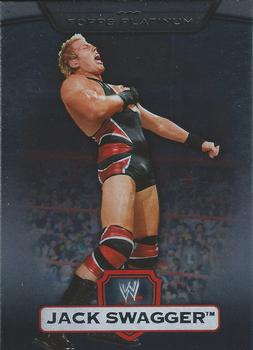 2010 Topps Platinum WWE #53 Jack Swagger  Front